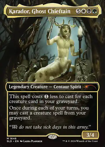 Karador, Ghost Chieftain - sld Spoiler