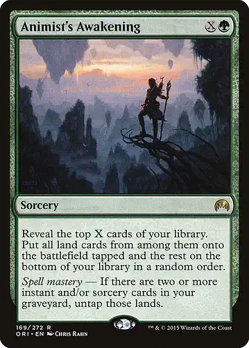 Animist's Awakening - ori Spoiler