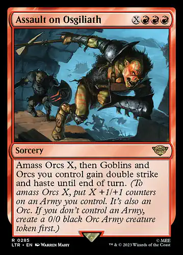 Assault on Osgiliath - ltr Spoiler