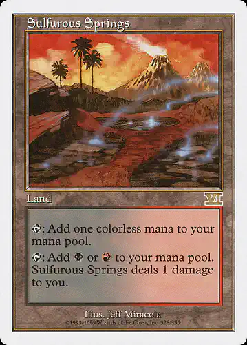 Sulfurous Springs - 6ed Spoiler