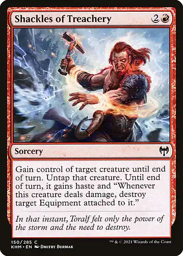 Shackles of Treachery - khm Spoiler