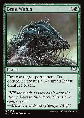 Beast Within - eoc Spoiler