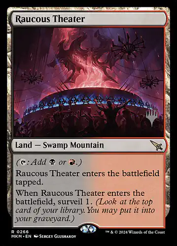 Raucous Theater - mkm Spoiler