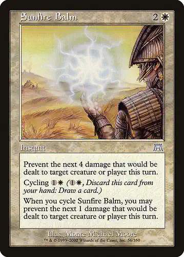 Sunfire Balm - ons Spoiler