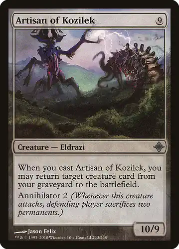 Artisan of Kozilek - roe Spoiler