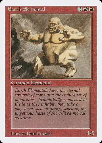 Earth Elemental - 3ed Spoiler