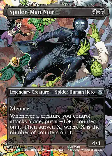 Spider-Man Noir - spm Spoiler