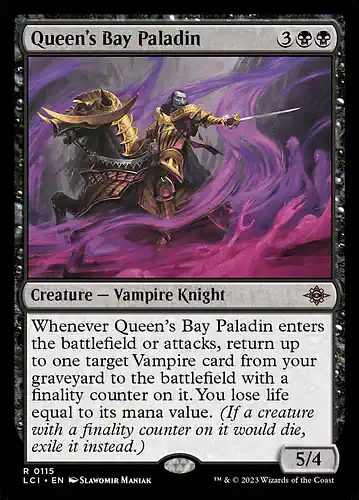 Queen's Bay Paladin - lci Spoiler