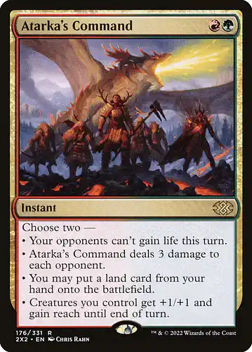 Atarka's Command - 2x2 Spoiler