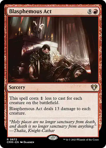 Blasphemous Act - cmm Spoiler