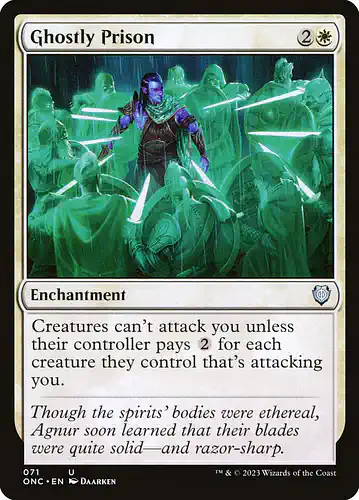 Ghostly Prison - onc Spoiler