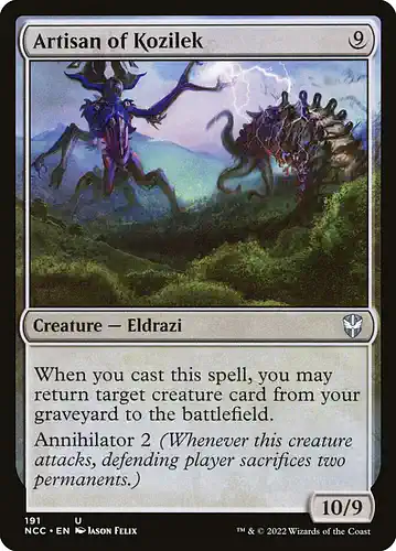 Artisan of Kozilek - ncc Spoiler