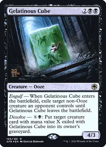 Gelatinous Cube - afr Spoiler