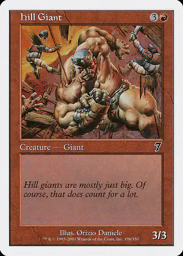 Hill Giant - 7ed Spoiler