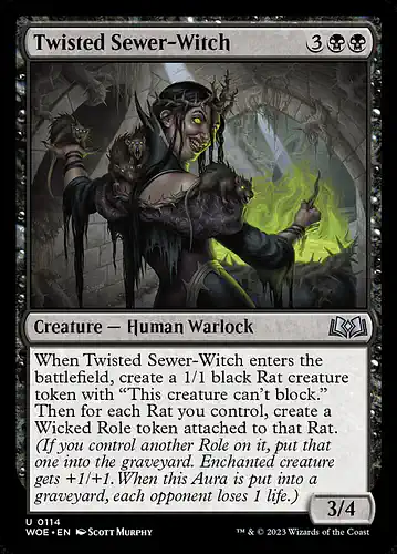 Twisted Sewer-Witch - woe Spoiler