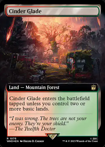 Cinder Glade - who Spoiler