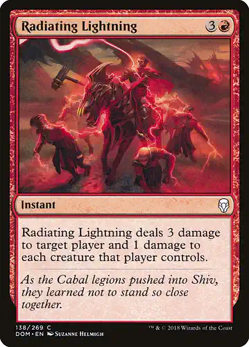 Radiating Lightning - dom Spoiler