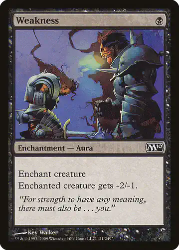 Weakness - m10 Spoiler