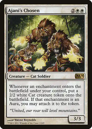 Ajani's Chosen - m14 Spoiler