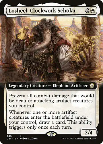 Losheel, Clockwork Scholar - c21 Spoiler