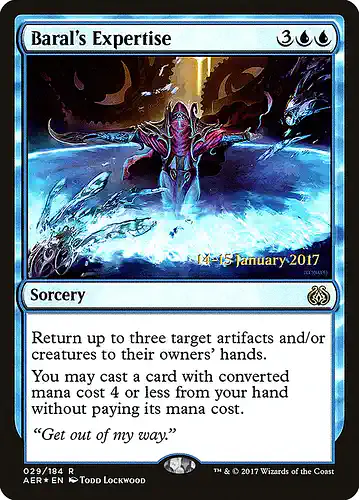 Baral's Expertise - aer Spoiler
