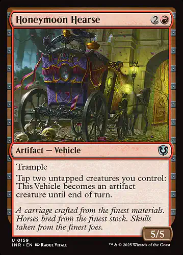 Honeymoon Hearse - inr Spoiler