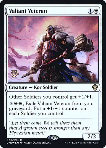 Valiant Veteran - dmu Spoiler