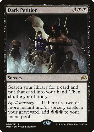 Dark Petition - ori Spoiler
