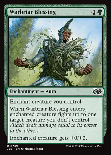 Warbriar Blessing - j25 Spoiler