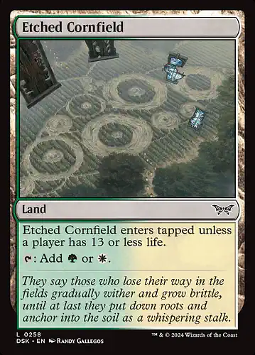 Etched Cornfield - dsk Spoiler