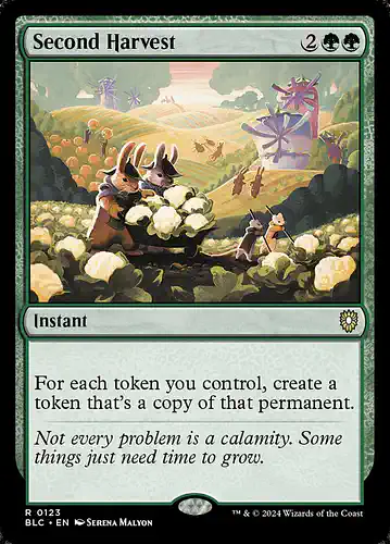 Second Harvest - blc Spoiler