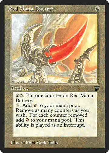 Red Mana Battery - leg Spoiler