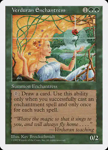 Verduran Enchantress - 5ed Spoiler