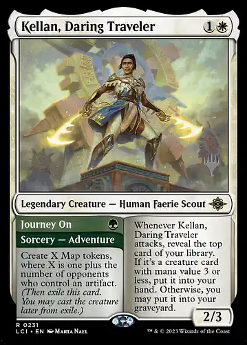 Kellan, Daring Traveler - lci Spoiler