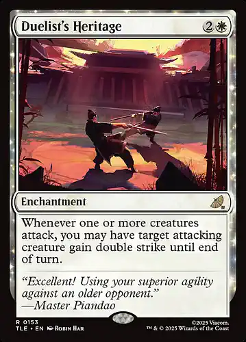 Duelist's Heritage - tle Spoiler