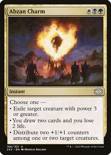 Abzan Charm - 2x2 Spoiler