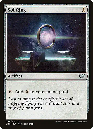 Sol Ring - c15 Spoiler