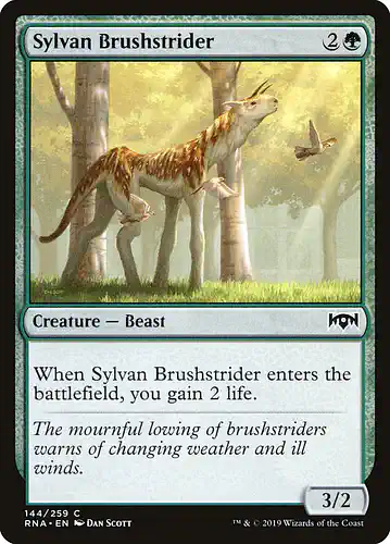 Sylvan Brushstrider - rna Spoiler