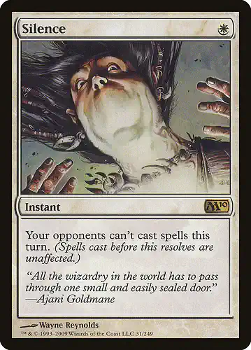 Silence - m10 Spoiler
