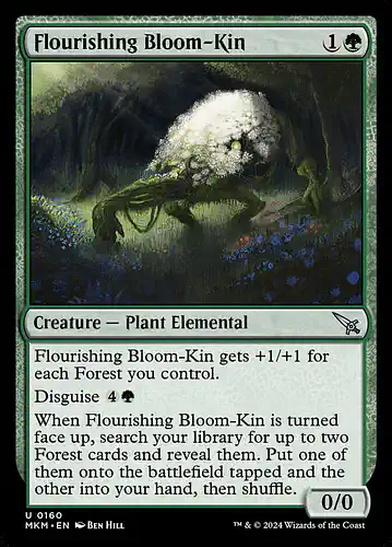 Flourishing Bloom-Kin - mkm Spoiler