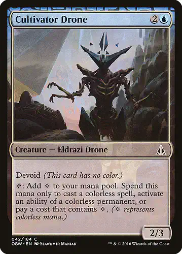 Cultivator Drone - ogw Spoiler