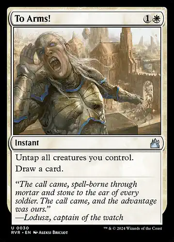 To Arms! - rvr Spoiler