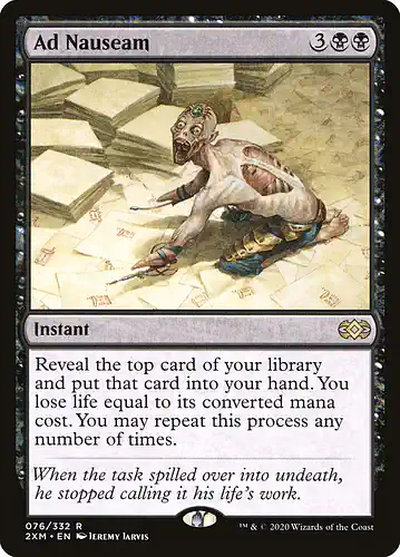 Ad Nauseam - 2xm Spoiler
