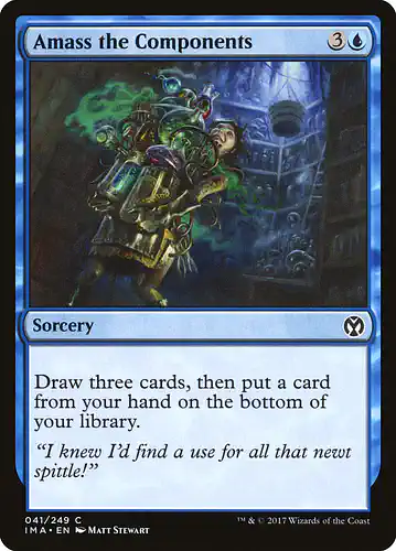 Amass the Components - ima Spoiler