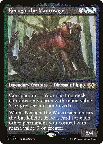 Keruga, the Macrosage - mul Spoiler