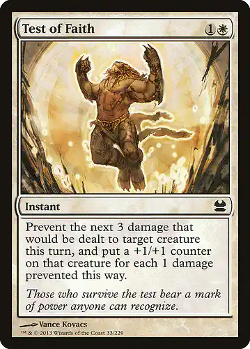 Test of Faith - mma Spoiler