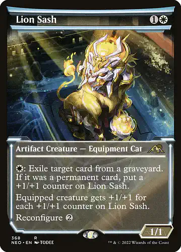 Lion Sash - neo Spoiler