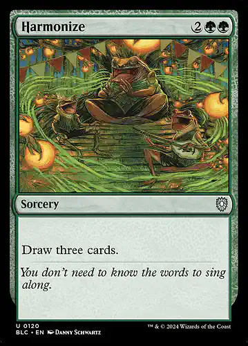 Harmonize - blc Spoiler