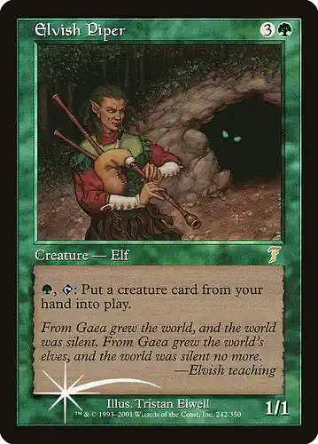 Elvish Piper - 7ed Spoiler