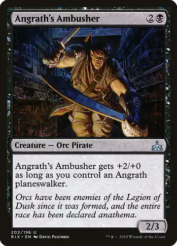Angrath's Ambusher - rix Spoiler